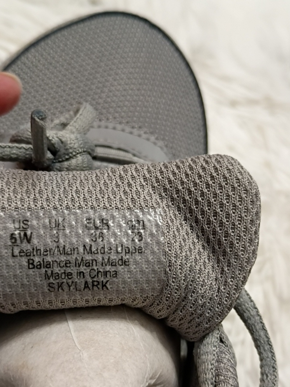 New Ryka Skylark Walking Running Shoes Frost Gray for Women SZ 6W - Picture 14 of 15